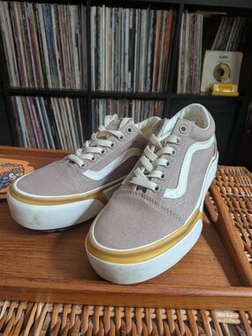 Platform Canvas Vans Sneakers